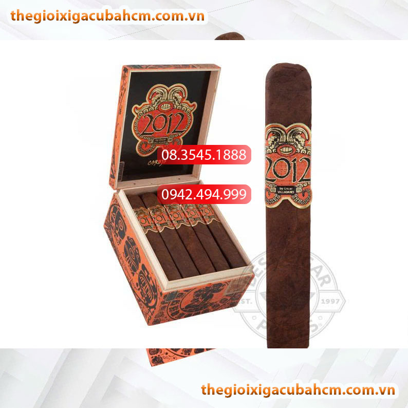 Xì Gà Leaf by Oscar Hộp Gỗ Corojo 20's ring 6 x 60, Xì Gà Oscar Valladares – 2012 Corojo Size6x60