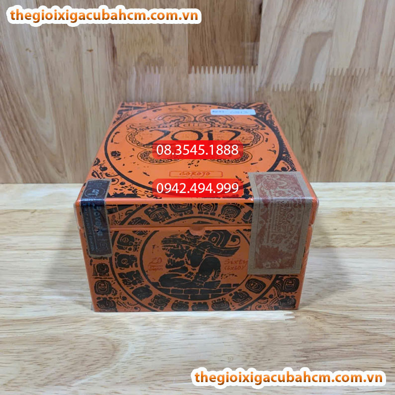 Xì Gà Leaf by Oscar Hộp Gỗ Corojo 20's ring 6 x 60, Xì Gà Oscar Valladares – 2012 Corojo Size6x60 thumb