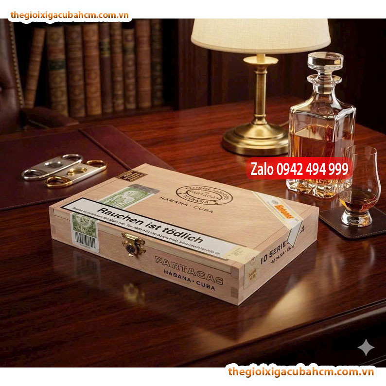 Xì Gà Partagas D no4 hộp 10 điếu