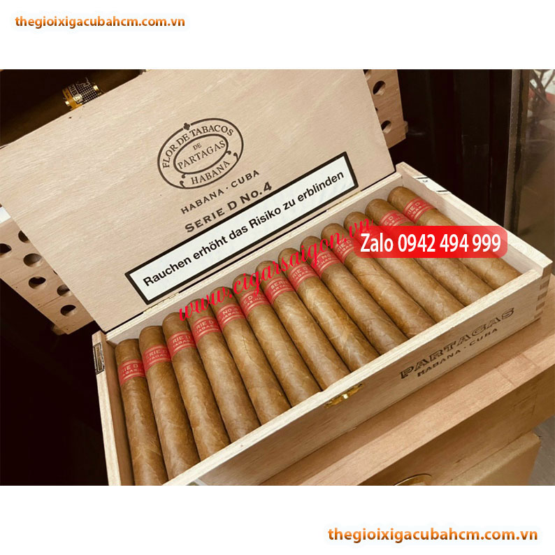 Xì Gà Partagas Mille Fleurs-Hộp 25 Điếu