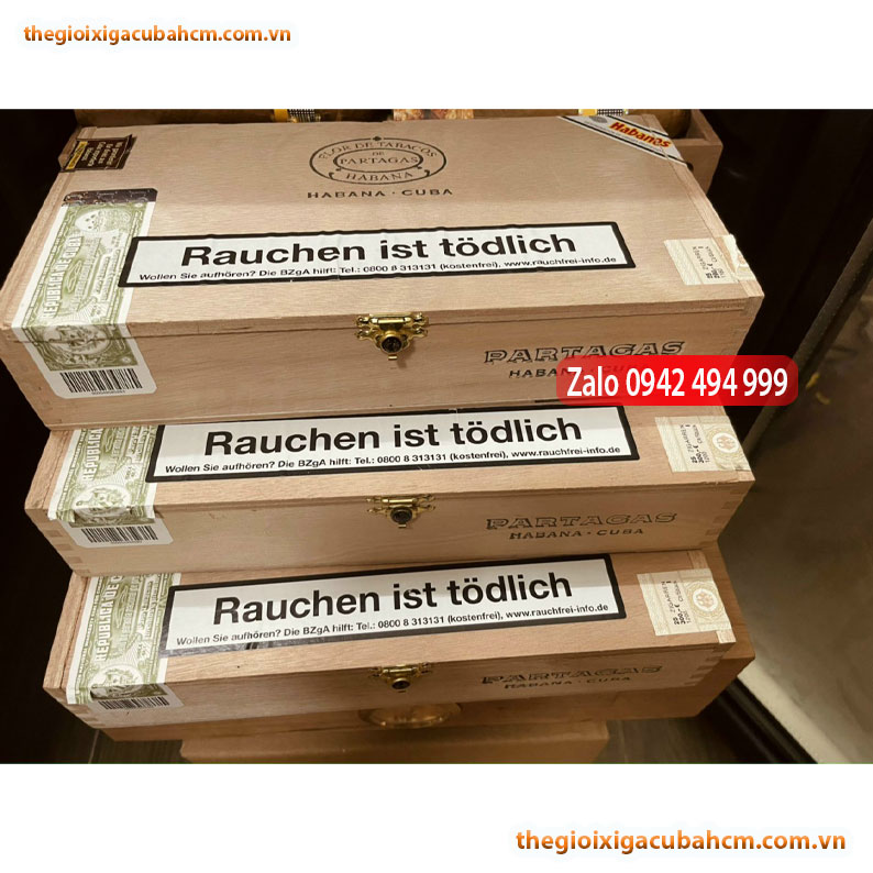 Xì Gà Partagas D no4 hộp 10 điếu thumb