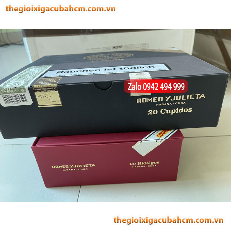 ROMEO Y JULIETA 20 CUPIDOS – XÌ GÀ CUBA CAO CẤP, HƯƠNG VỊ CÂN BẰNG, TINH TẾ