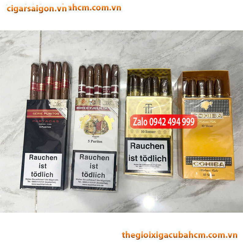 COHIBA SHORT 10 ĐIẾU HÀNG Nội Địa Đức thumb