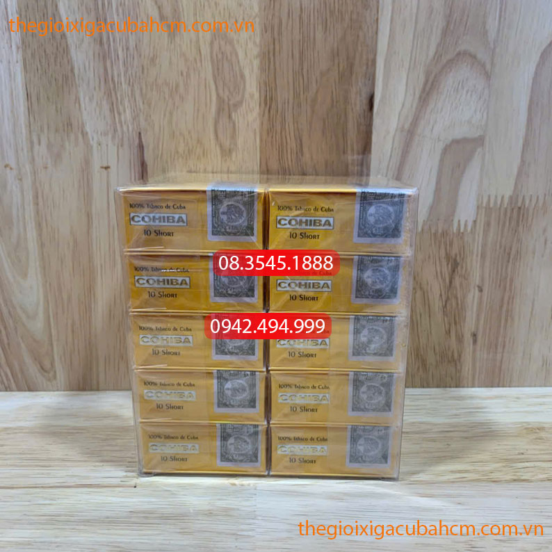 COHIBA SHORT MINI 10 ĐIẾU HÀNG CUBA thumb