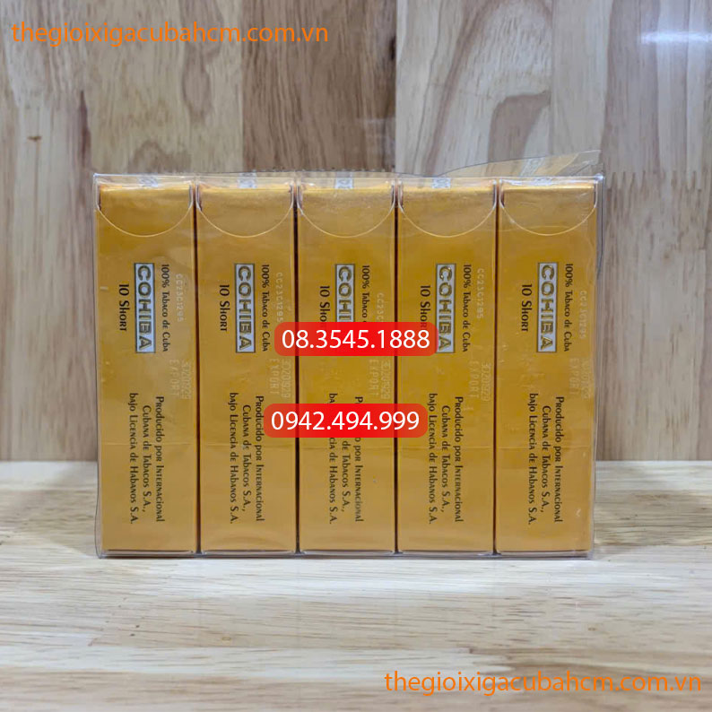 COHIBA SHORT MINI 10 ĐIẾU HÀNG CUBA thumb