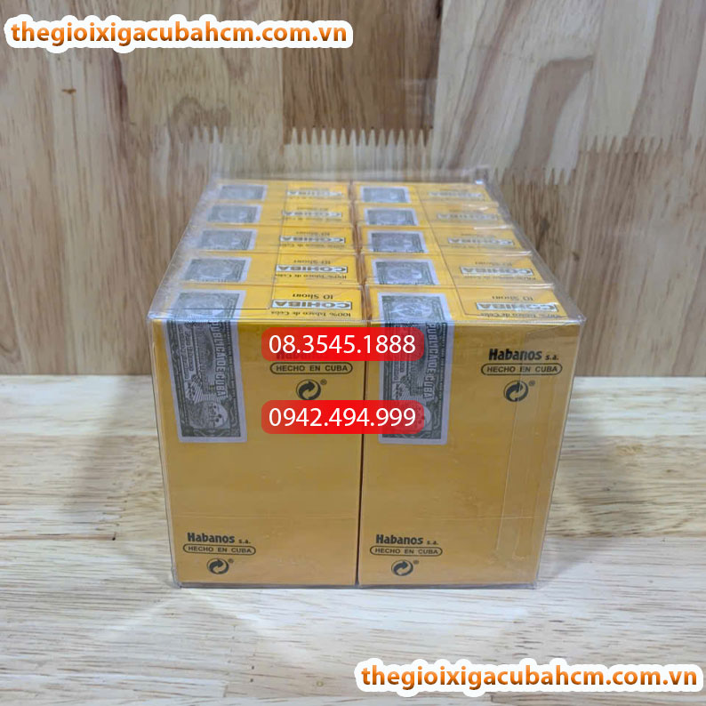 COHIBA SHORT MINI 10 ĐIẾU HÀNG CUBA thumb