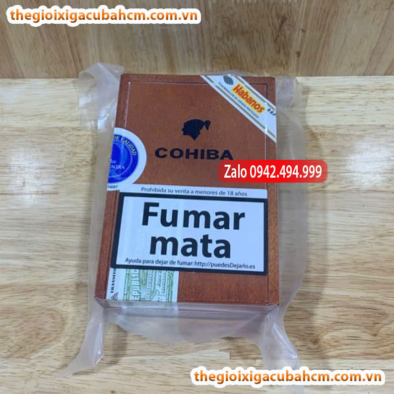 XÌ GÀ COHIBA Siglo VI hộp 10 điếu, cohiba siglo 6 hộp 10, cohiba siglo 6 hộp gỗ