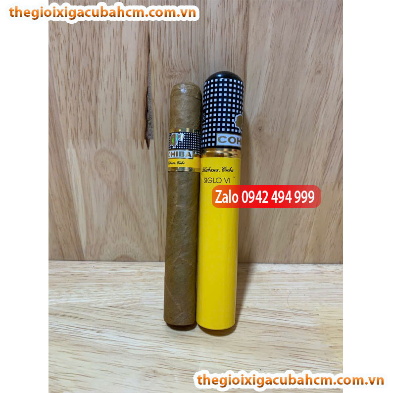 XÌ GÀ COHIBA Siglo VI, XÌ GÀ COHIBA SIGLO VI HỘP 3 ĐIẾU, COHIBA SIGLO VI 15 ĐIẾU thumb