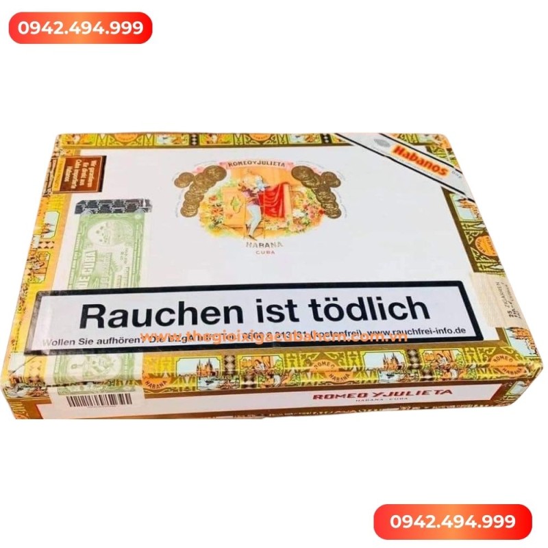 Xì gà Romeo Y Julieta Mille Fleurs hộp 25 điếu thumb