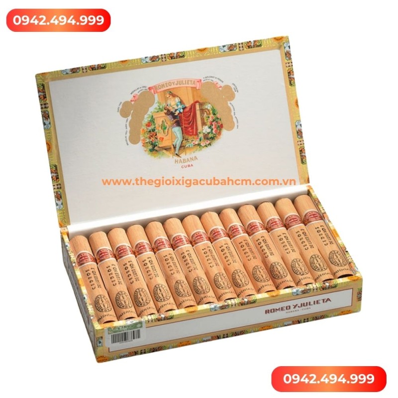 Xì gà ROMEO Y JULIETA CEDROS DE LUXE NO. 3 thumb