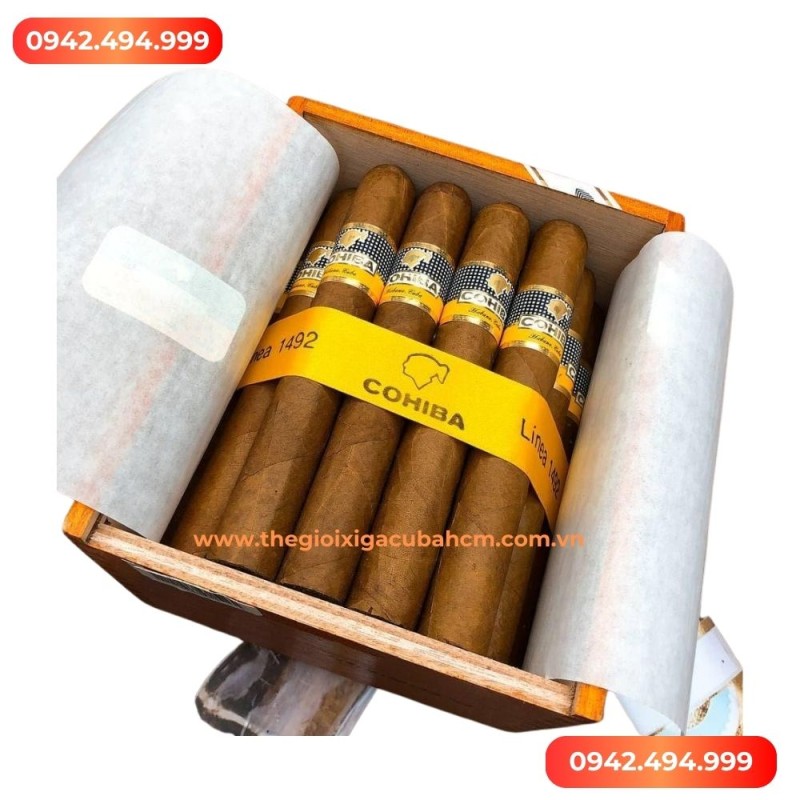 XÌ GÀ COHIBA Siglo 6 (Cohiba Siglo VI) Hộp 25 điếu thumb