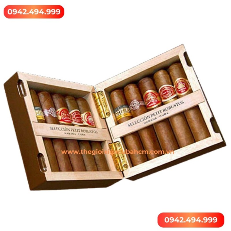 XÌ GÀ COHIBA  Seleccion Petit Robustos hộp 10 điếu thumb