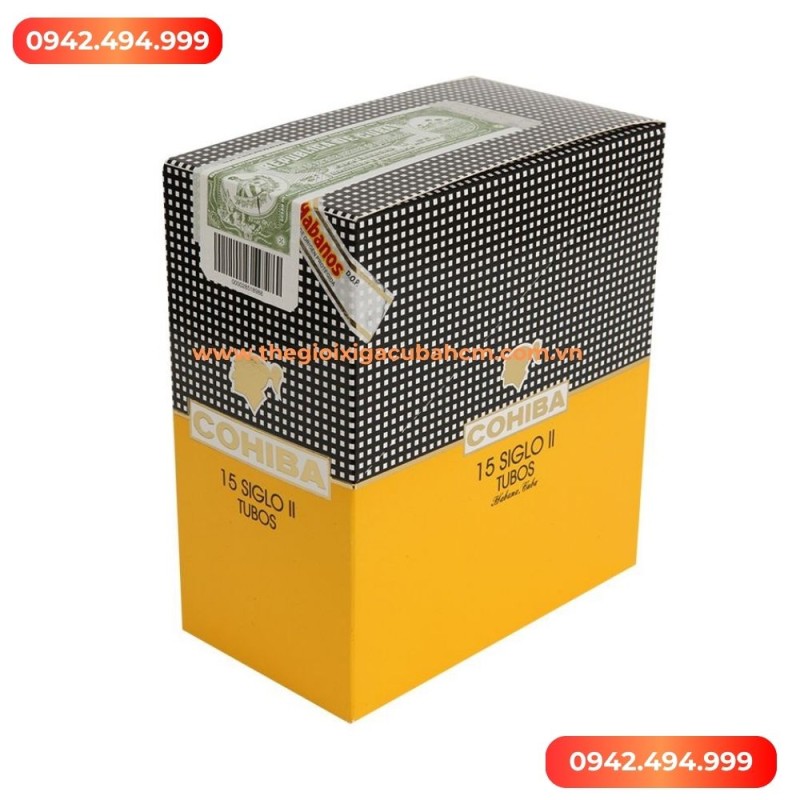 XÌ GÀ COHIBA Siglo II hộp 15 điếu