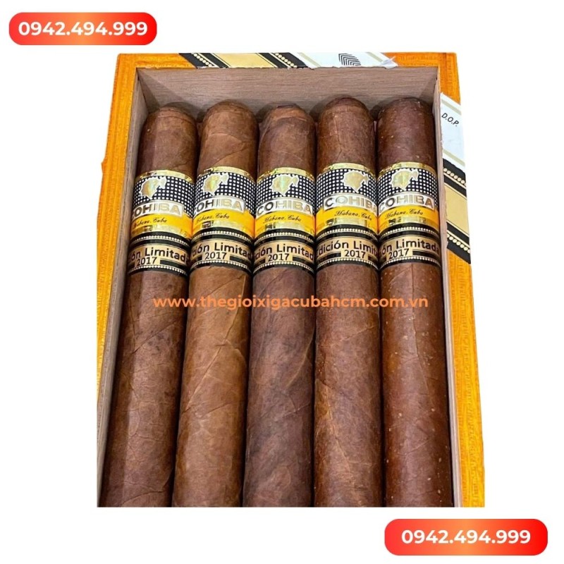 XÌ GÀ COHIBA  Talisman Edition Limitada 2017 hộp 10 điếu thumb