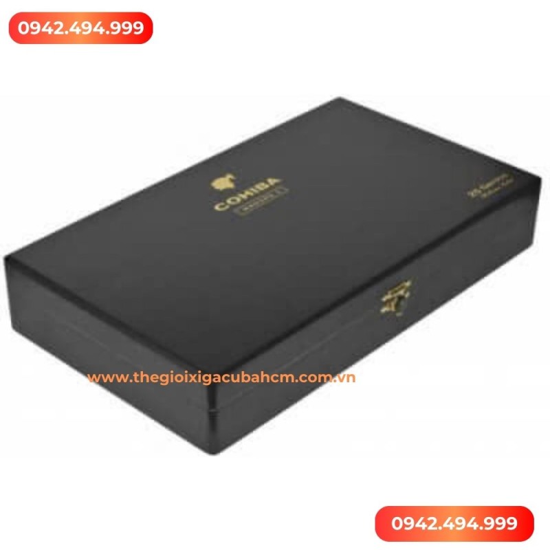 XÌ GÀ COHIBA  Maduro 5 Genios hộp 25 điếu thumb