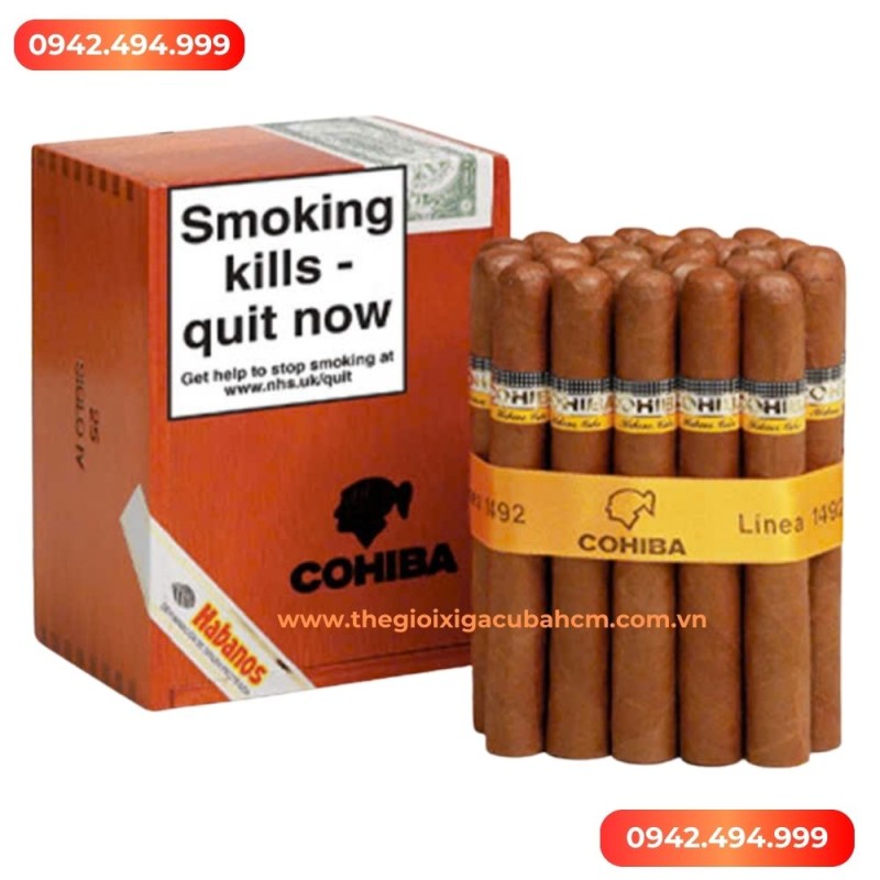 XÌ GÀ COHIBA Siglo IV hộp 25 điếu thumb