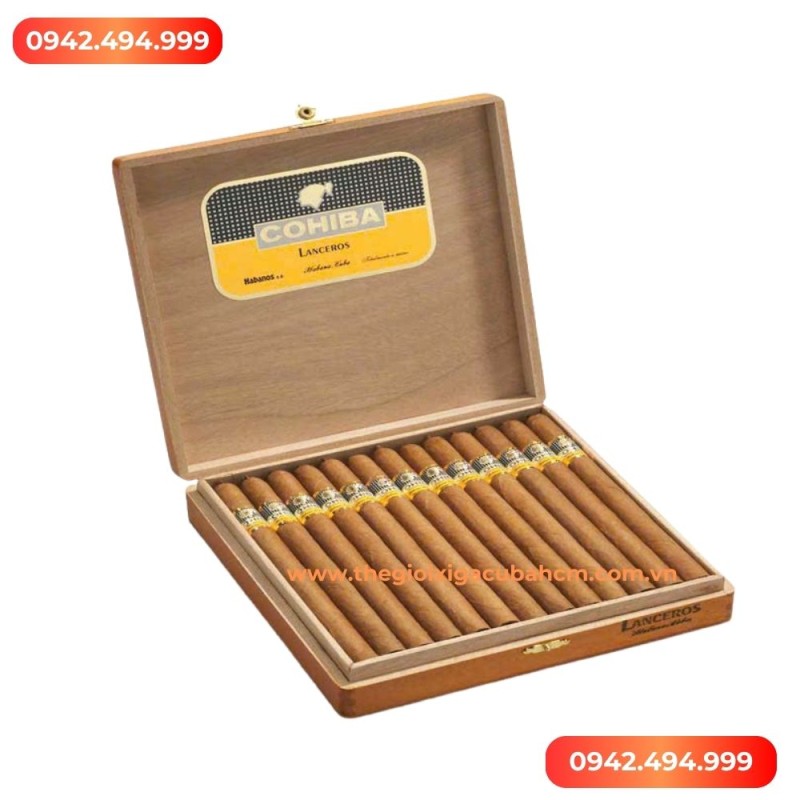 XÌ GÀ COHIBA Lanceros hộp 25 điếu thumb