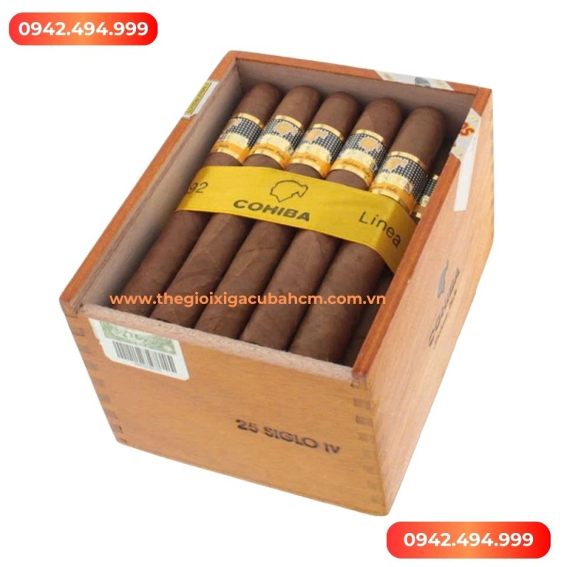 XÌ GÀ COHIBA Siglo IV hộp 25 điếu thumb
