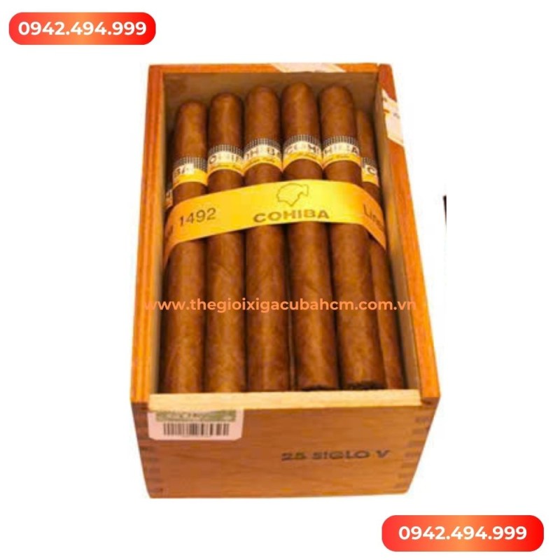 XÌ GÀ COHIBA Siglo V hộp 25 điếu thumb