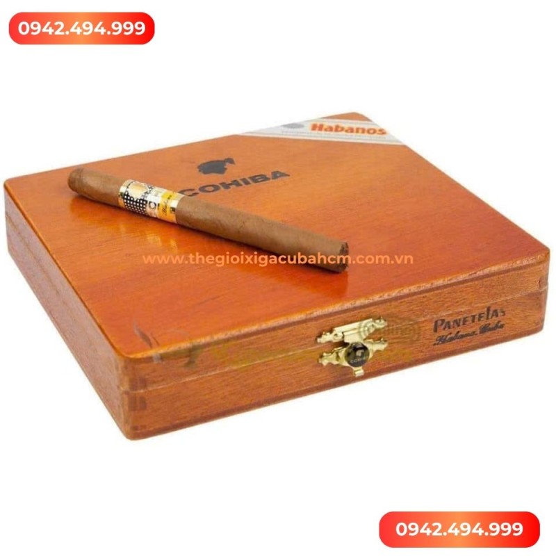 XÌ GÀ COHIBA Panetelas Hộp 25 Điếu thumb