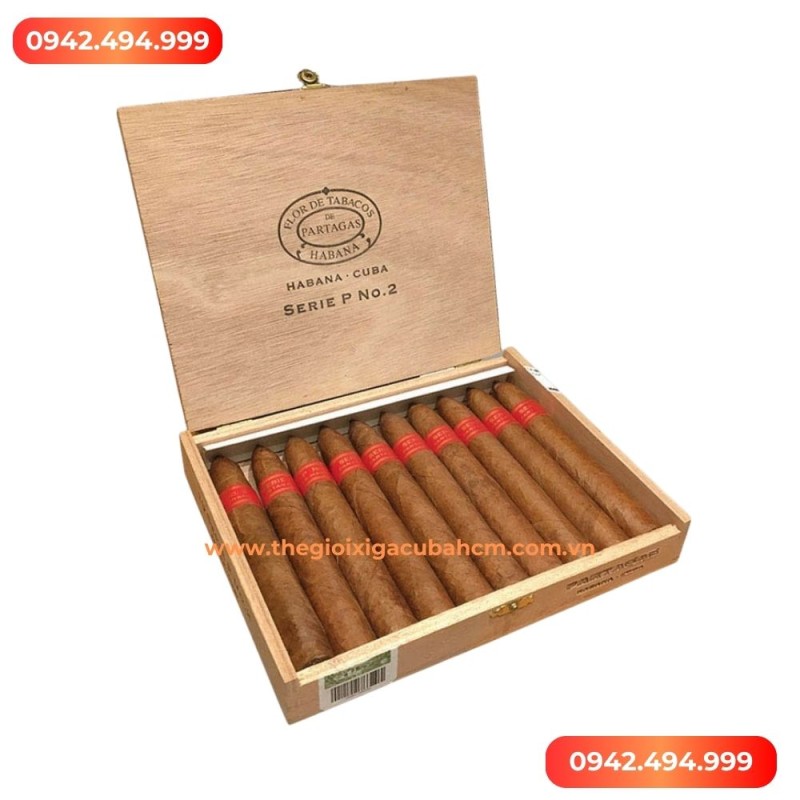 Xì gà Partagas P No 2 hộp 10 điếu