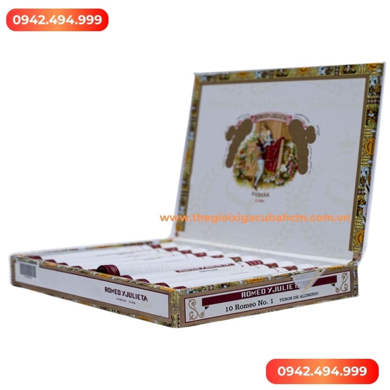 Xì gà Romeo Y Julieta No 1 hộp 10 điếu thumb