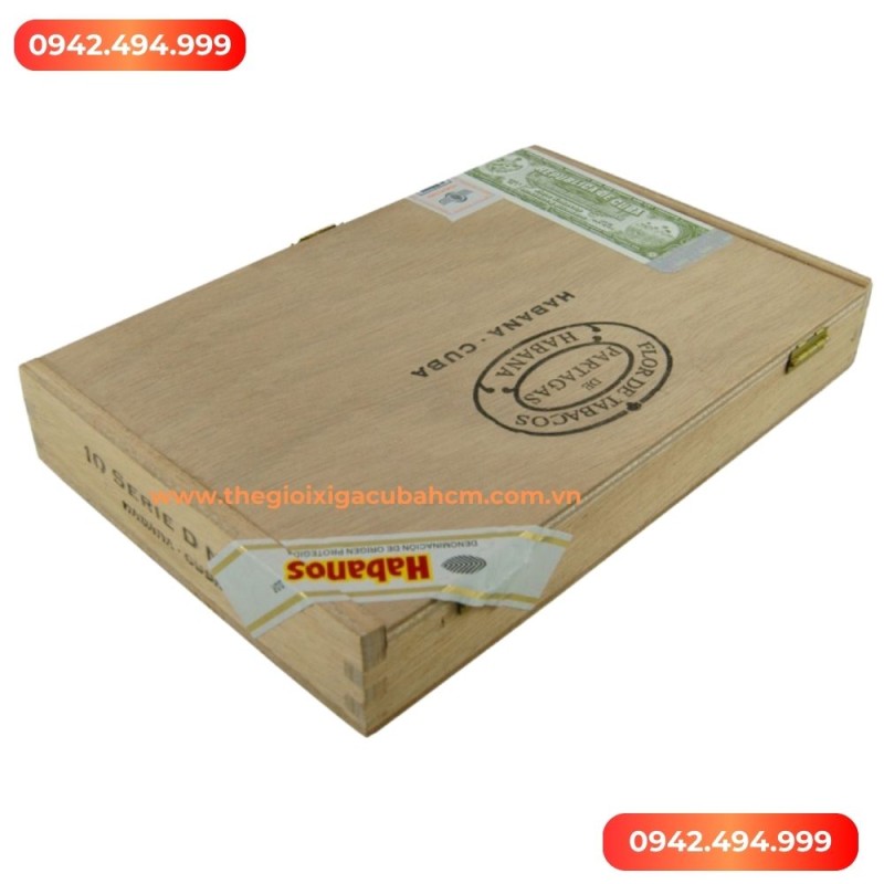 Xì gà Partagas Serie D4 hộp 10 điếu