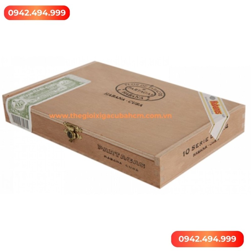 Xì gà Partagas Serie D4 hộp 10 điếu thumb