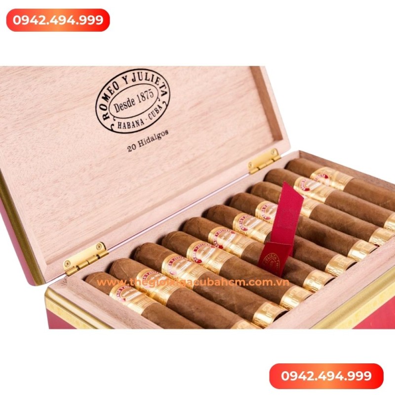 Xì gà Romeo Y Julieta Linea De Oro Hidalgos Hộp 20 Điếu thumb