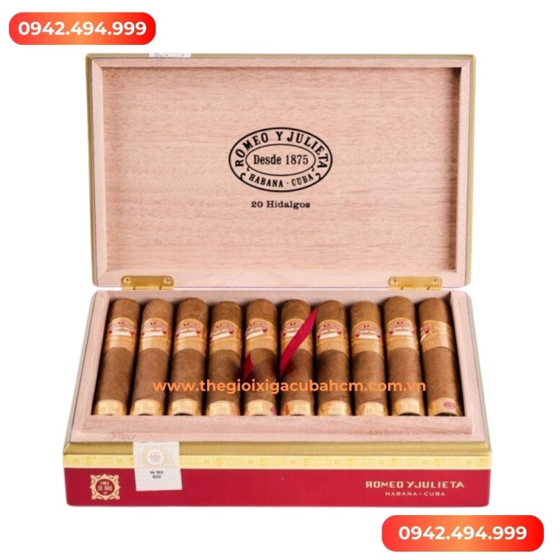 Xì gà Romeo Y Julieta Linea De Oro Hidalgos Hộp 20 Điếu