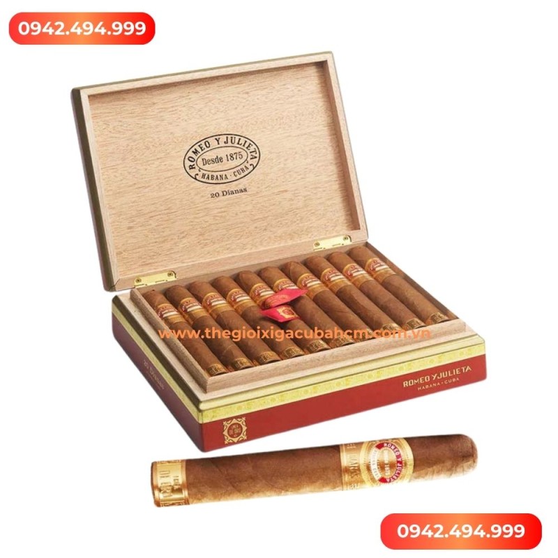 Xì gà Romeo Y Julieta Linea De Oro Hidalgos Hộp 20 Điếu thumb