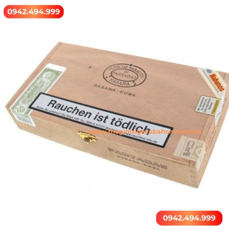 Xì gà Partagas D No 4 hộp 25 điếu thumb