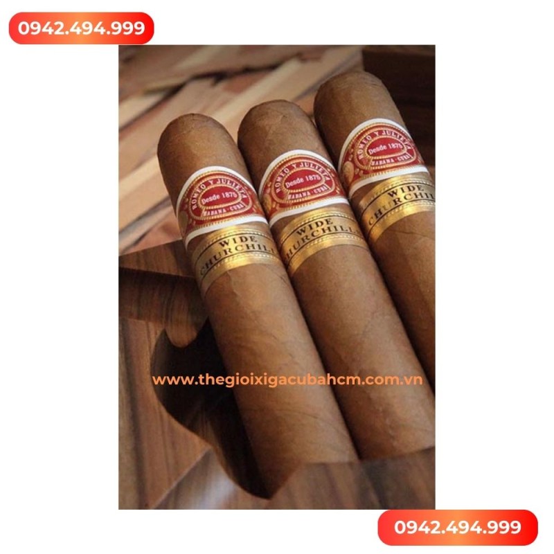 Xì gà Romeo Y Julieta Churchills hộp 10 điếu thumb