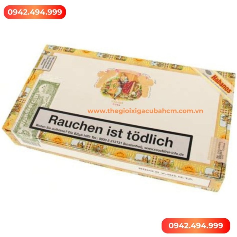 Xì gà Romeo Y Julieta Short Churchills hộp 25 điếu thumb