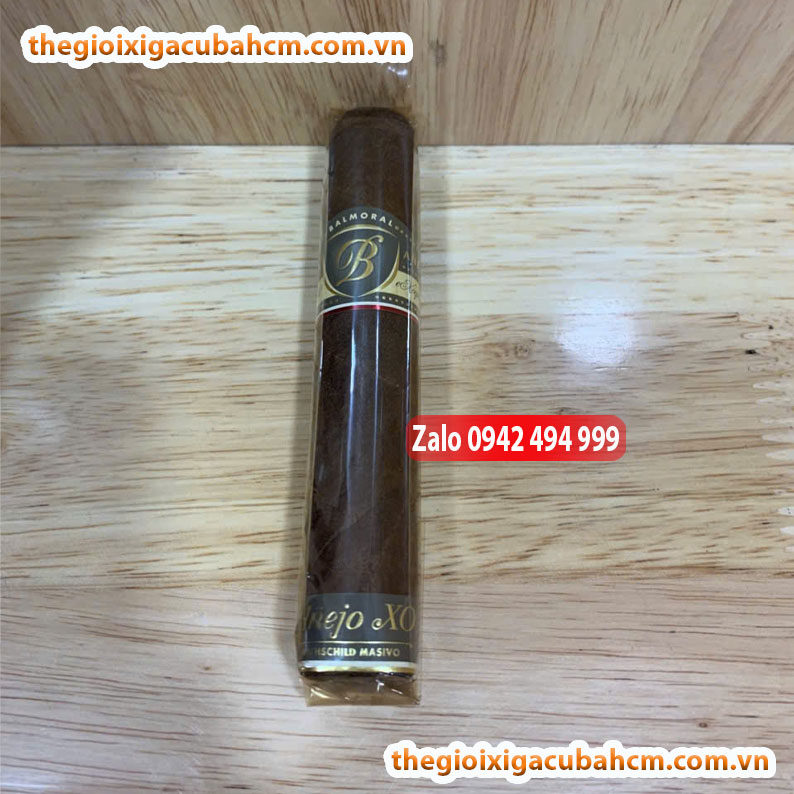 XÌ GÀ BALMORAL ROTHSCHILD MASIVO 20 ĐIẾU HỘP GỖ thumb