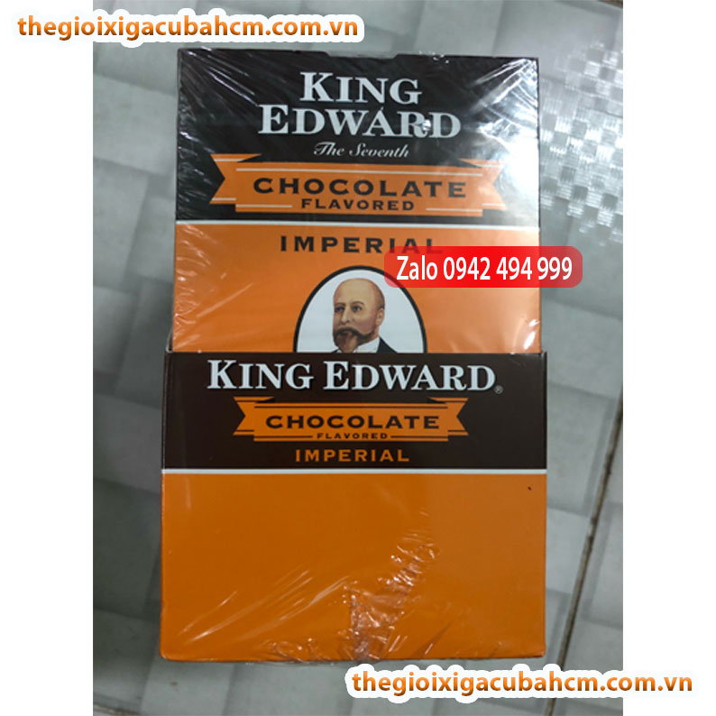 KING EDWARD CHOCOLATE IMPERIAL – XÌ GÀ MINI HƯƠNG SÔCÔLA NGỌT NGÀO thumb