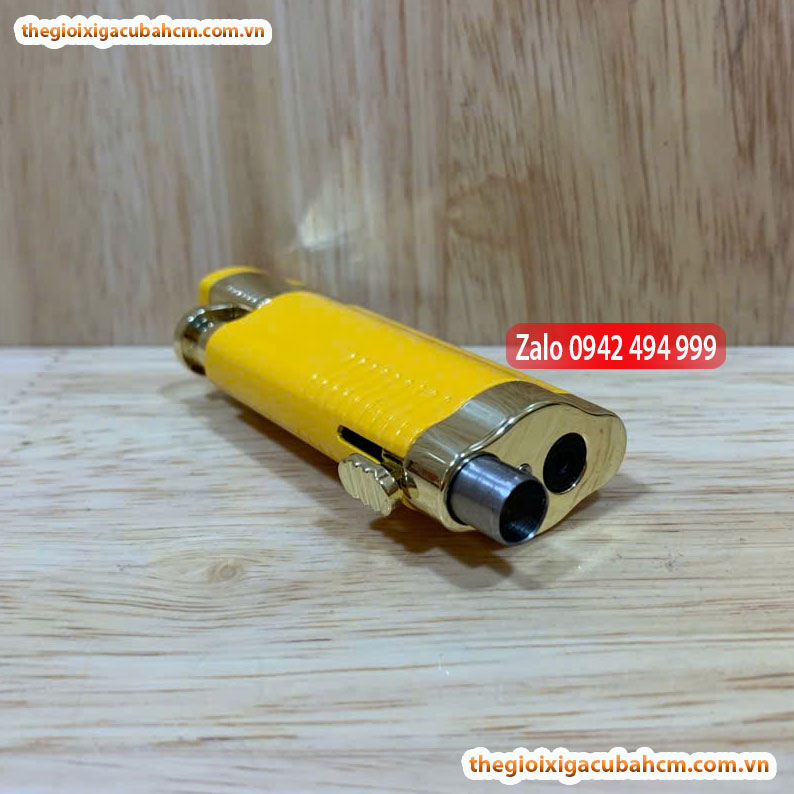 HỘP QUẸT COHIBA 3 TIA, KHÒ XÌ GÀ COHIBA 3 TIA, BẬT LỬA HÚT XÌ GÀ COHIBA 3 TIA thumb