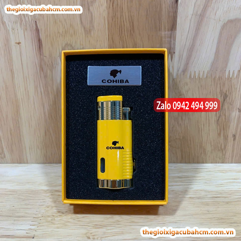 HỘP QUẸT HÚT XÌ GÀ COHIBA thumb