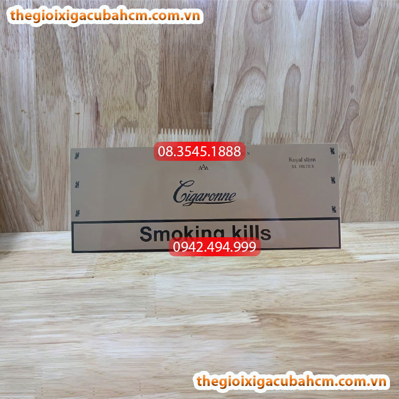 CIGARONNE TRẮNG, XÌ GÀ ONNE XÌ GÀ ONE