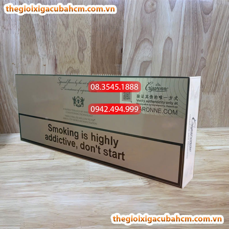 CIGARONNE TRẮNG, XÌ GÀ ONNE XÌ GÀ ONE