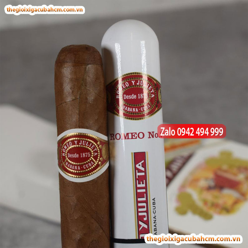 XÌ GÀ ROMEO Y JULIETA NO2 HỘP 10 ĐIẾU, ROMEO HỘP 10 ĐIẾU