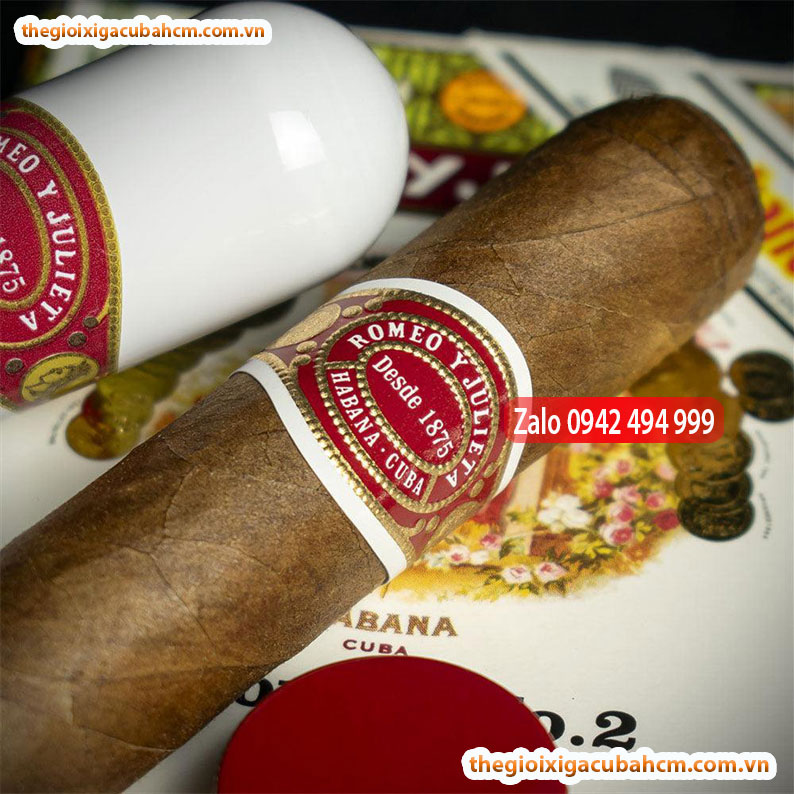 XÌ GÀ ROMEO Y JULIETA NO2 HỘP 10 ĐIẾU, ROMEO HỘP 10 ĐIẾU