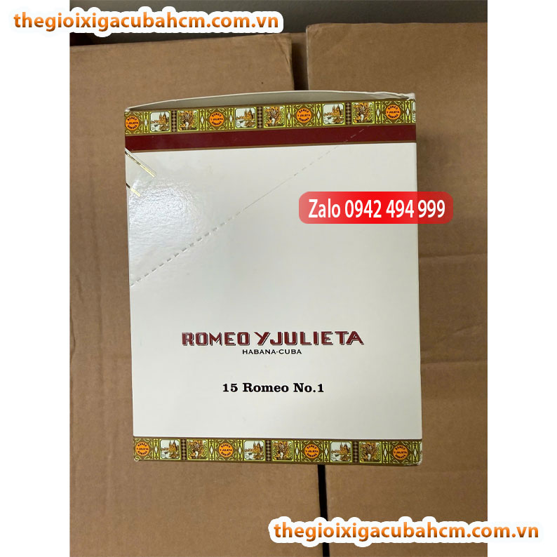ROMEO NO.1 (ROMEO Y JULIETA NO.1) – XÌ GÀ CUBA NHẸ, DỄ HÚT, PHONG CÁCH CỔ ĐIỂN
