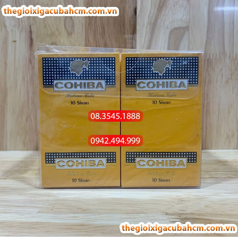 COHIBA SHORT MINI 10 ĐIẾU HÀNG CUBA