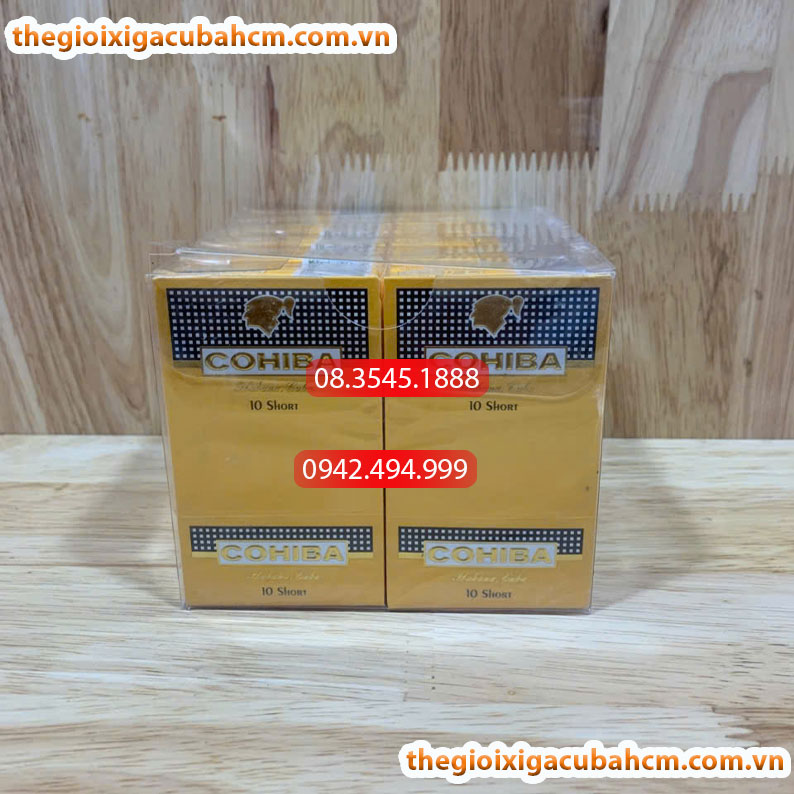 COHIBA SHORT MINI 10 ĐIẾU HÀNG CUBA