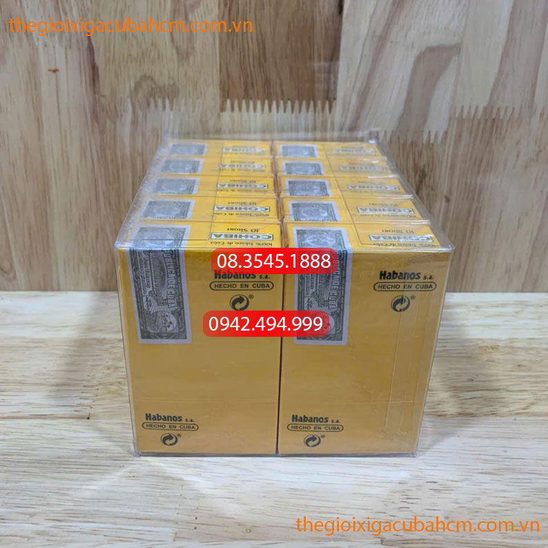 COHIBA SHORT MINI 10 ĐIẾU HÀNG CUBA