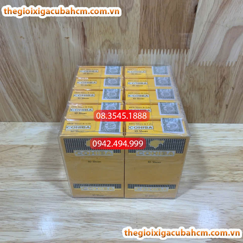 COHIBA SHORT MINI 10 ĐIẾU HÀNG CUBA