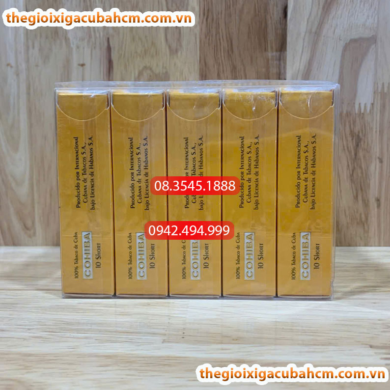 COHIBA SHORT MINI 10 ĐIẾU HÀNG CUBA