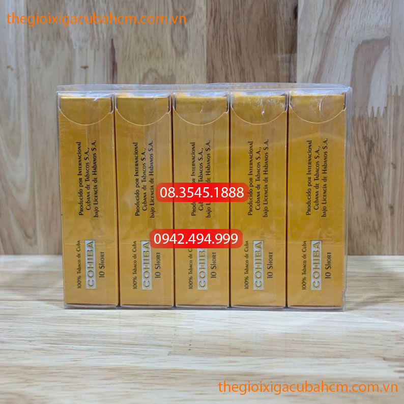COHIBA SHORT MINI 10 ĐIẾU HÀNG CUBA