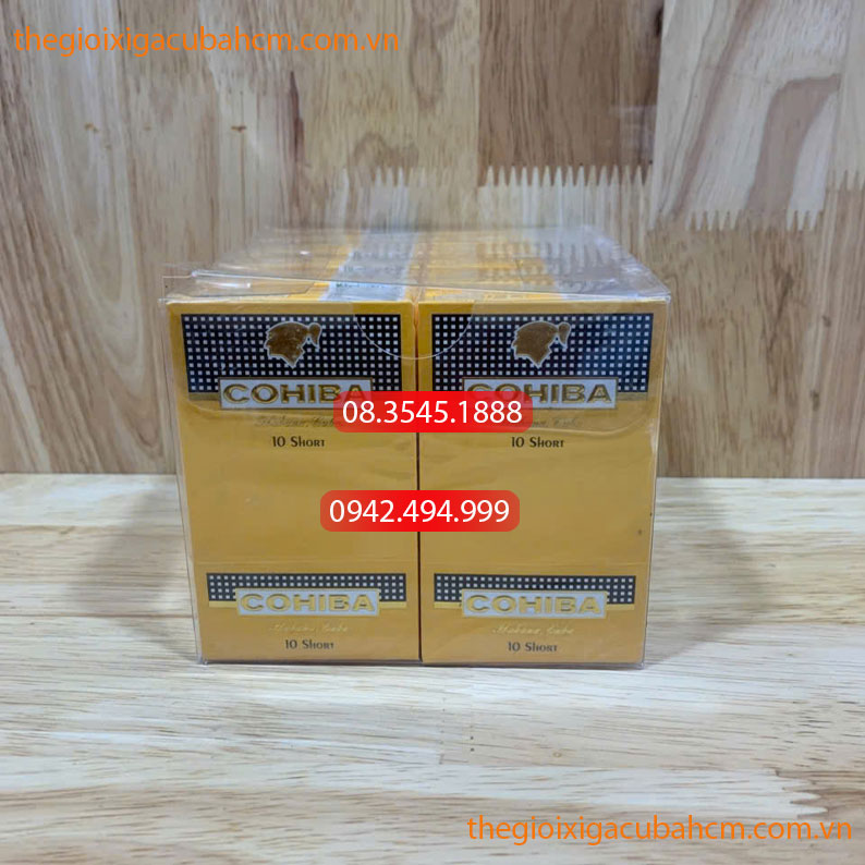 COHIBA SHORT MINI 10 ĐIẾU HÀNG CUBA